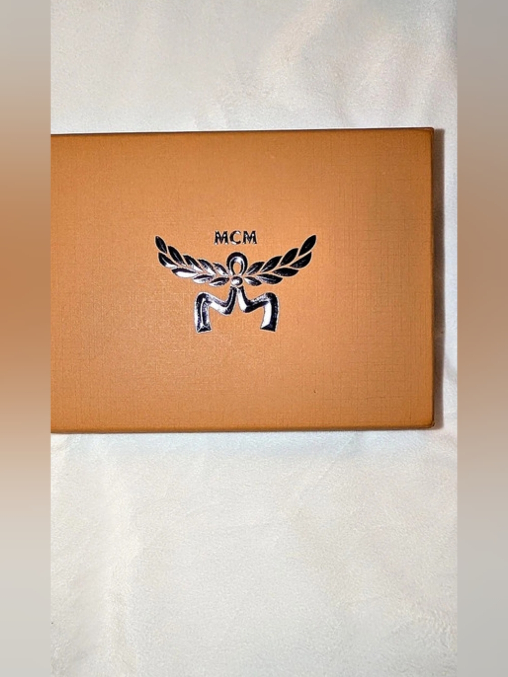 MCM Gift Box Logo Orange GUC
